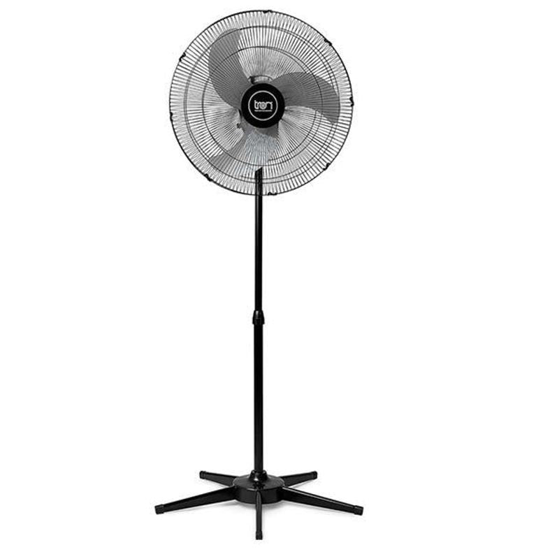 Ventilador de Pedestal Tron Oscilante Bivolt 60 Cm Super Preto 200W
