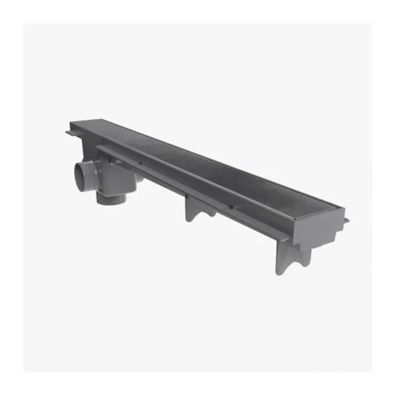 Ralo Linear 50cm com Tampa de Inox Escovado