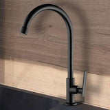 Torneira de Cozinha de Mesa Loren Studio Matte Black C03 1167 B37 Lorenzetti