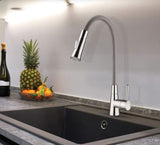 Misturador Monocomando de Cozinha Lorenzetti de Mesa 2257 G27 Flex Cinza