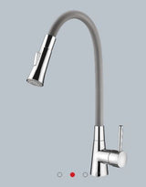 Misturador Monocomando de Cozinha Lorenzetti de Mesa 2257 G27 Flex Cinza