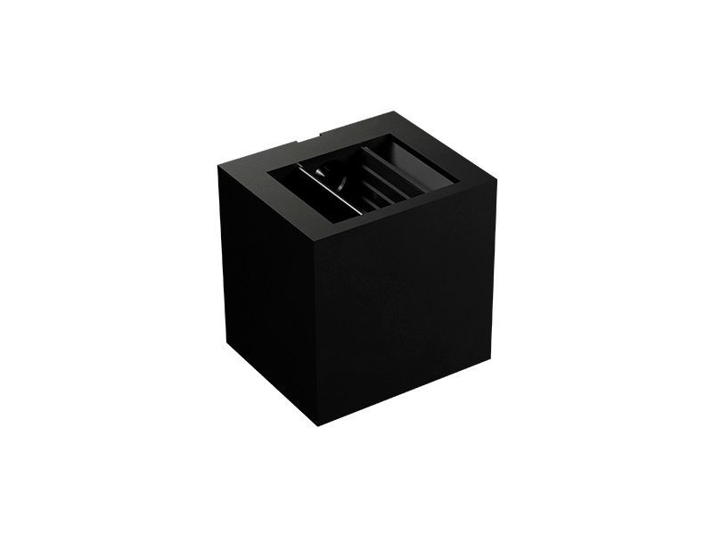 Arandela Taschibra LED Flap 3000K 2W Preta