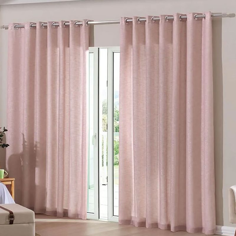 Cortina Duplex Bella Janela, 3,00x2,30 Metros, Modelo Glam, Cor Bali