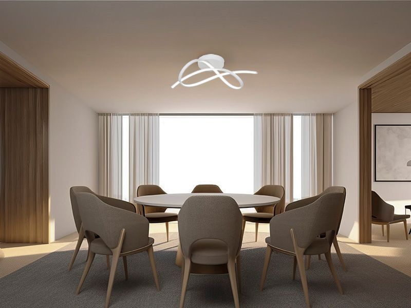 Plafon LED Taschibra Bangkok 3000K 30W Branco