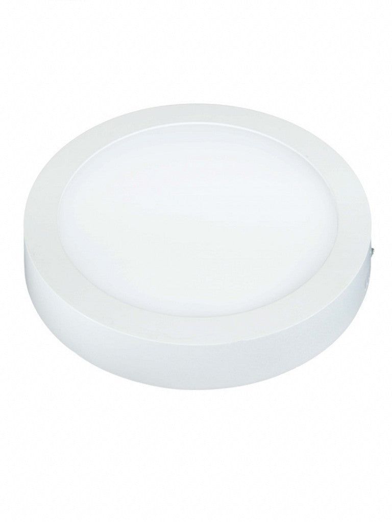 PLACA LED TASCHIBRA SOBREPOR REDONDO 18W 3000K BIVOLT