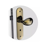 Fechadura Bora Golf WC Antique Brass ESP43 40x53mm