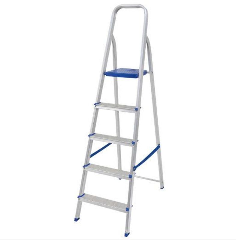 Escada Doméstica Mor de Alumínio, 5 Degraus