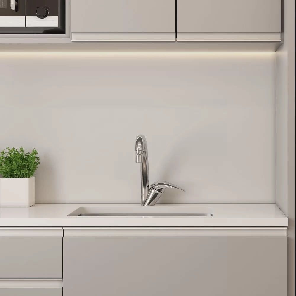 Misturador Monocomando de Balcão Meber 7001 C55 com Arejador Articulado, Blister