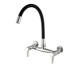 Misturador Meber Atria 3003 C36 para Cozinha de Parede Bica Móvel Cromado/Preto