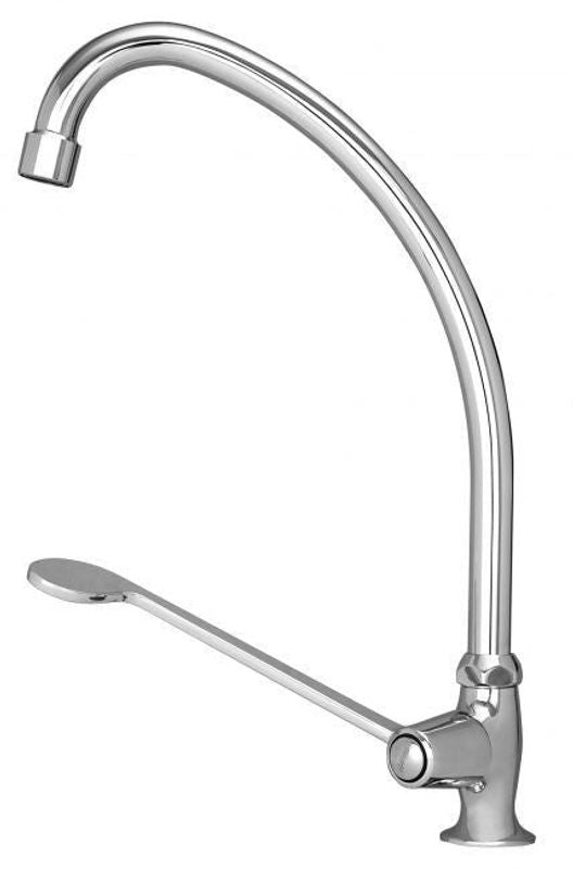 Torneira de Cozinha de Balcão Meber 1174 C58 com Bica Móvel e 1/4 de Volta