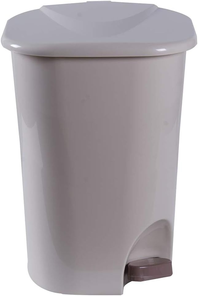 Lixeira de Pedal Astra LP2, Argila Translúcida