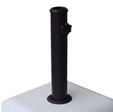 Base para Guarda-Sol Quadrada Mor de Concreto 12 Kg
