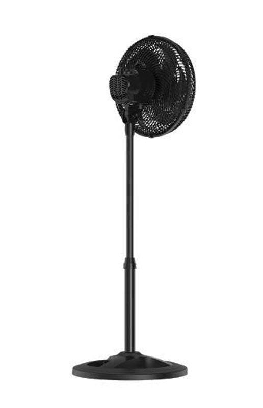 Ventilador de Coluna Ventisol Oscilante Turbo 6 Pás 30 cm Preto 220V