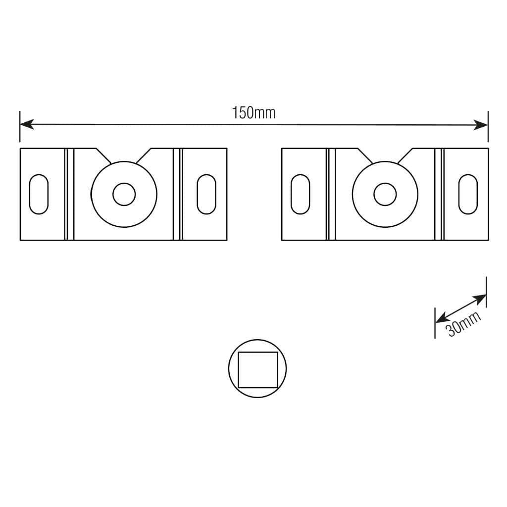 Suporte Fixo para TV de 10 a 100 Polegadas, SBRU750