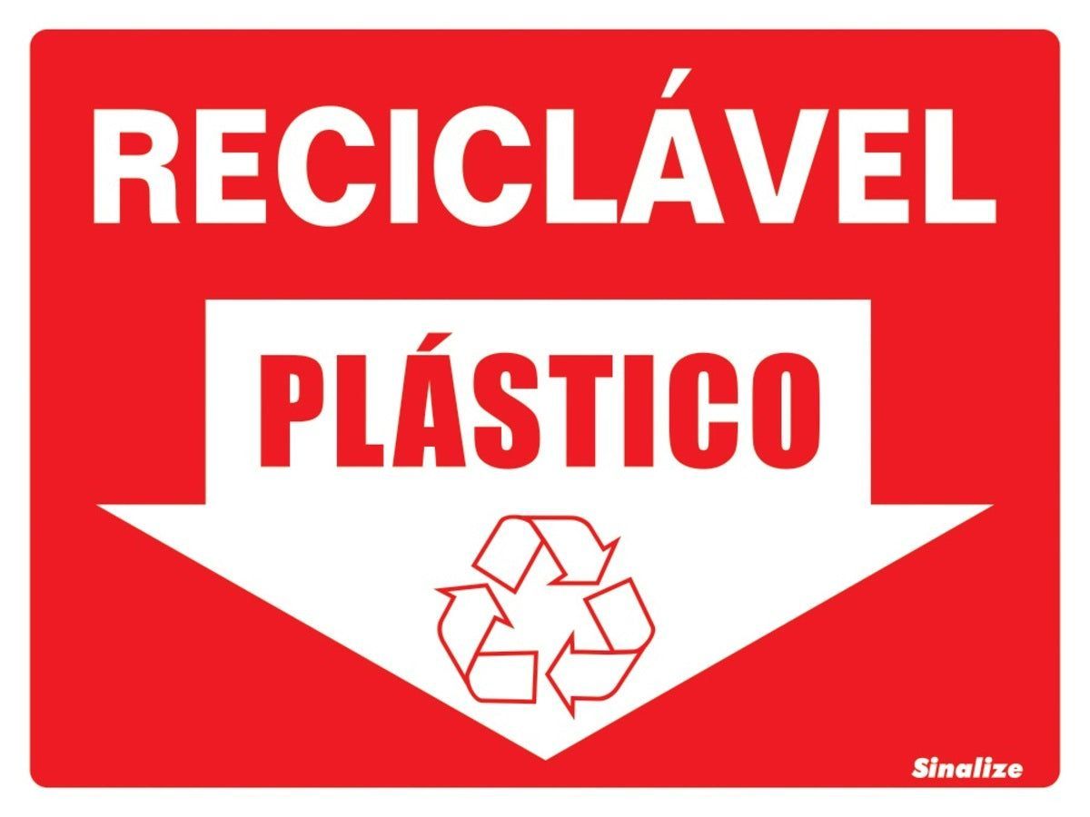 Placa de Poliestireno Reciclável Plástico 15x20cm