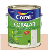 Tinta Acrílica Fosca Coral Coralar, Cor Areia, 3,6L