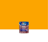 Tinta Esmalte Sintético Coralit Ultra Resistência Alto Brilho, Amarelo, 3,6L