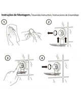 Suporte para Secador de Cabelo Future Ref. 4020