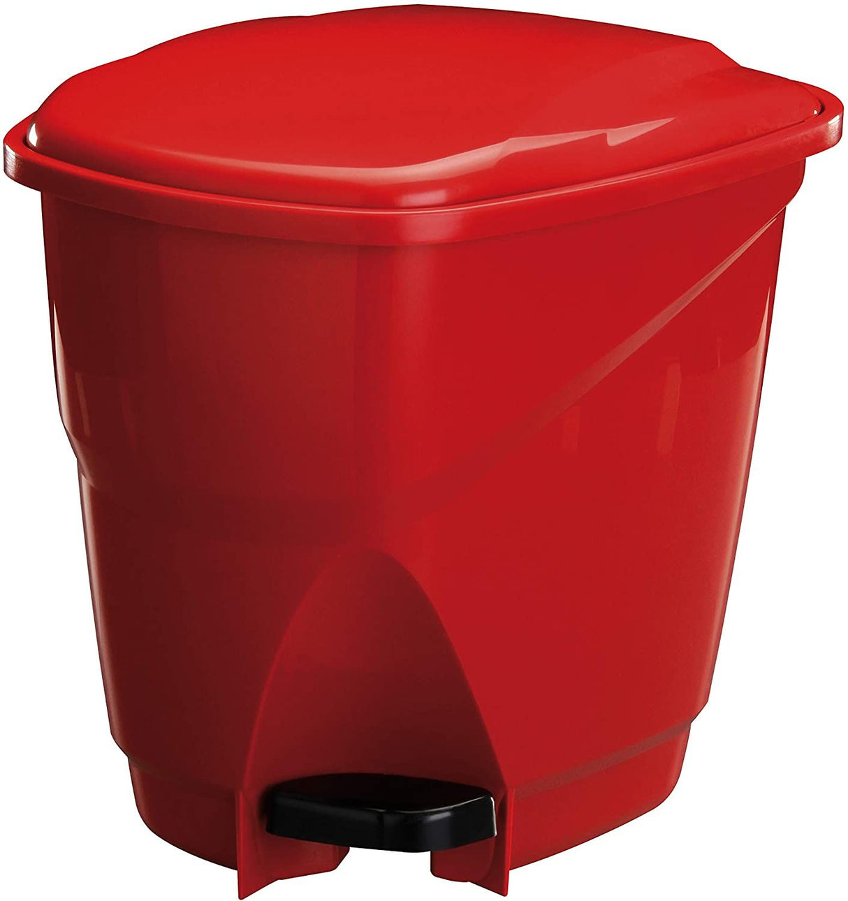 Lixeira de Pedal LP1 Astra, Branca e Preta