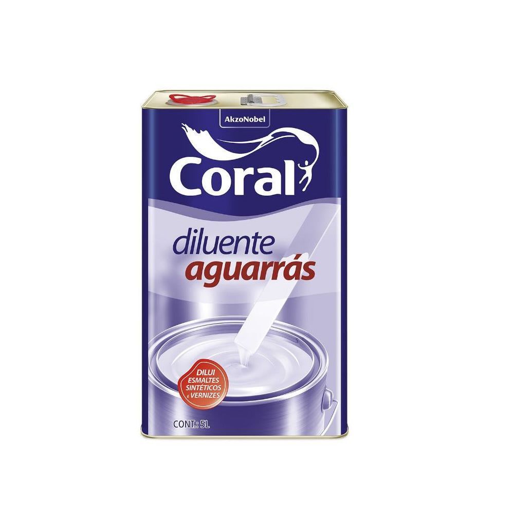 Aguarrás Coral 5 Litros