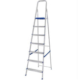 Escada Doméstica de Alumínio Mor com 7 Degraus