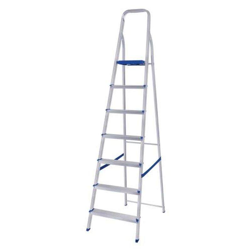 Escada Doméstica de Alumínio Mor com 7 Degraus