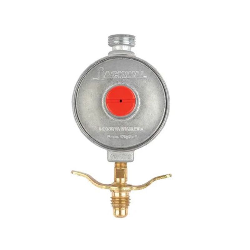 Jackwal Regulador de Gás 5kg/h 2,8kPa, Registro 1/2 BSP