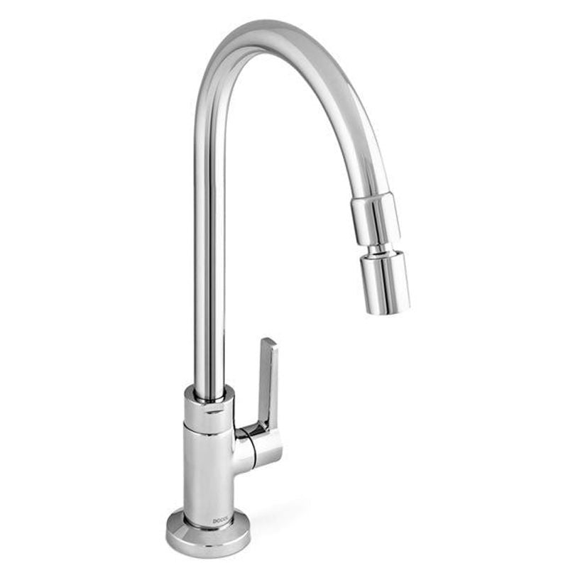 Torneira Docol Gali Bica Alta para Cozinha de Mesa Cromada