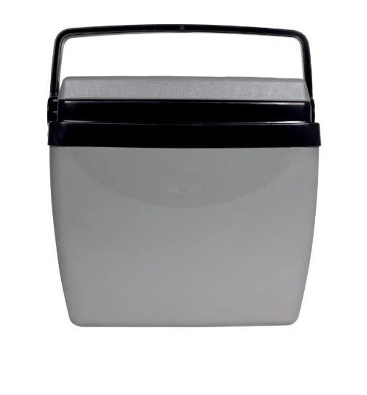 Caixa Térmica Mor, 26 Litros, Cinza e Preta