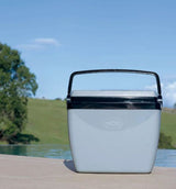 Caixa Térmica Mor, 26 Litros, Cinza e Preta