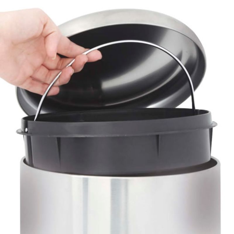 Lixeira Safira Inox 3 Litros Mor