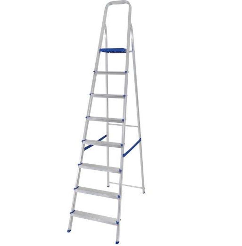 Escada Doméstica Mor de Alumínio, 8 Degraus