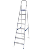 Escada Doméstica Mor de Alumínio, 8 Degraus