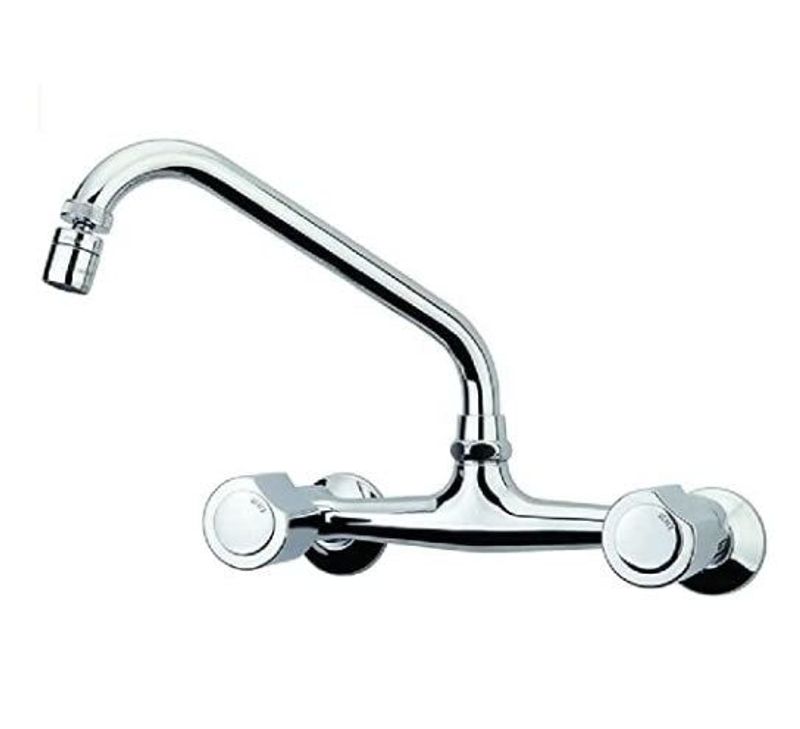 Misturador de Cozinha Meber para Parede 3003 C40 B.A. com Arejador