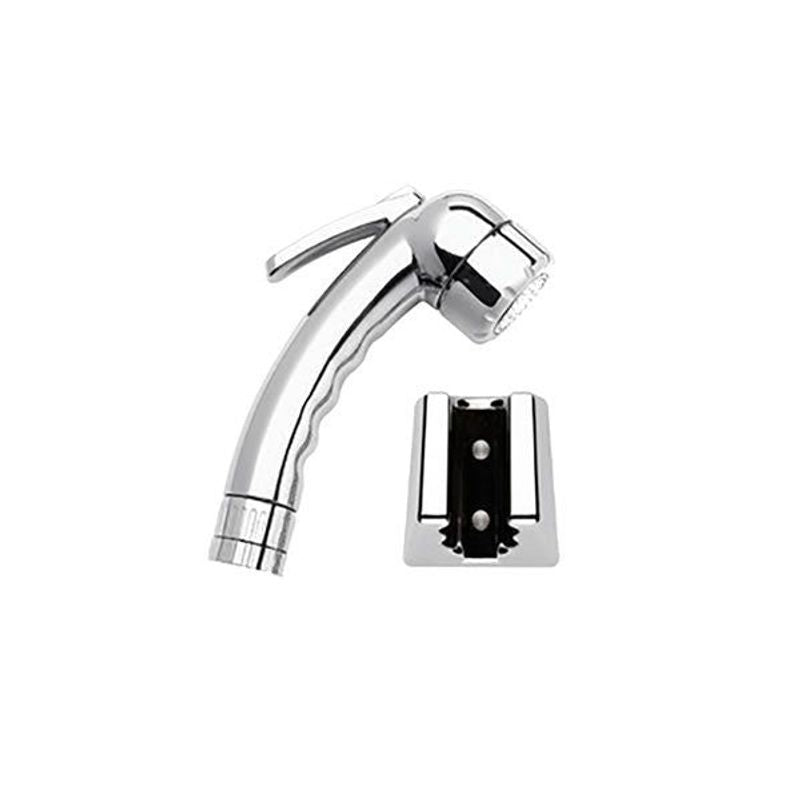 Punho para Ducha Higiênica Cromado Jackwal com Trava e Suporte