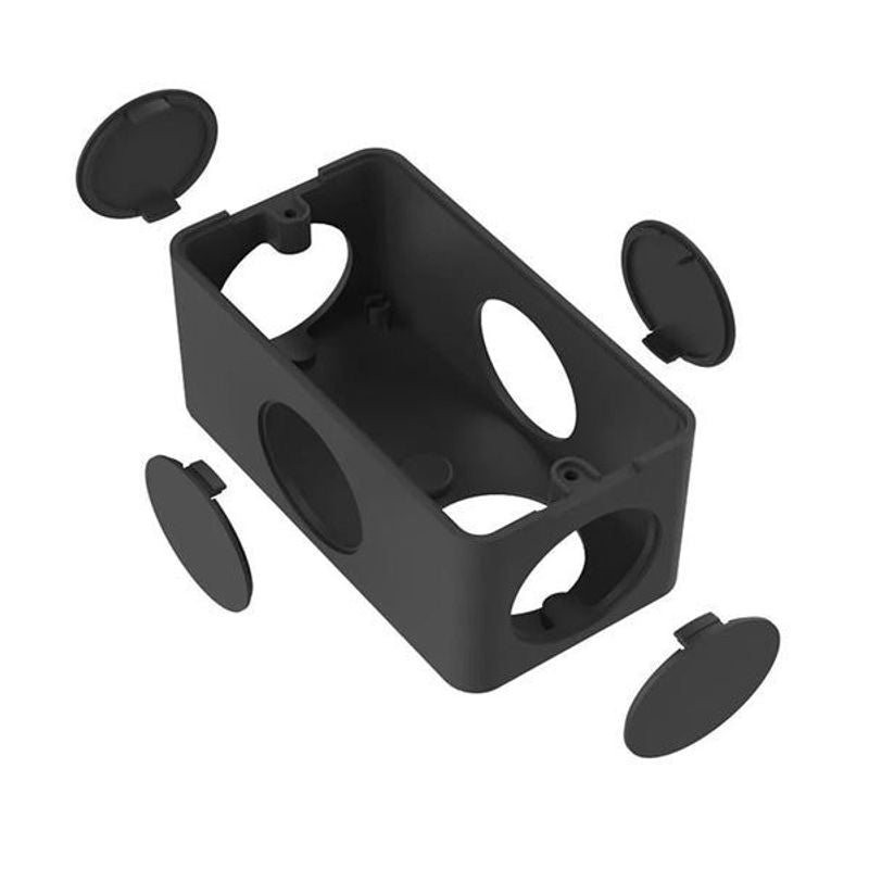 CAIXA CONDULETE 5 ENTRADAS 1/2" E 3/4" P/ ELETRODUTO CINZA - INPOL