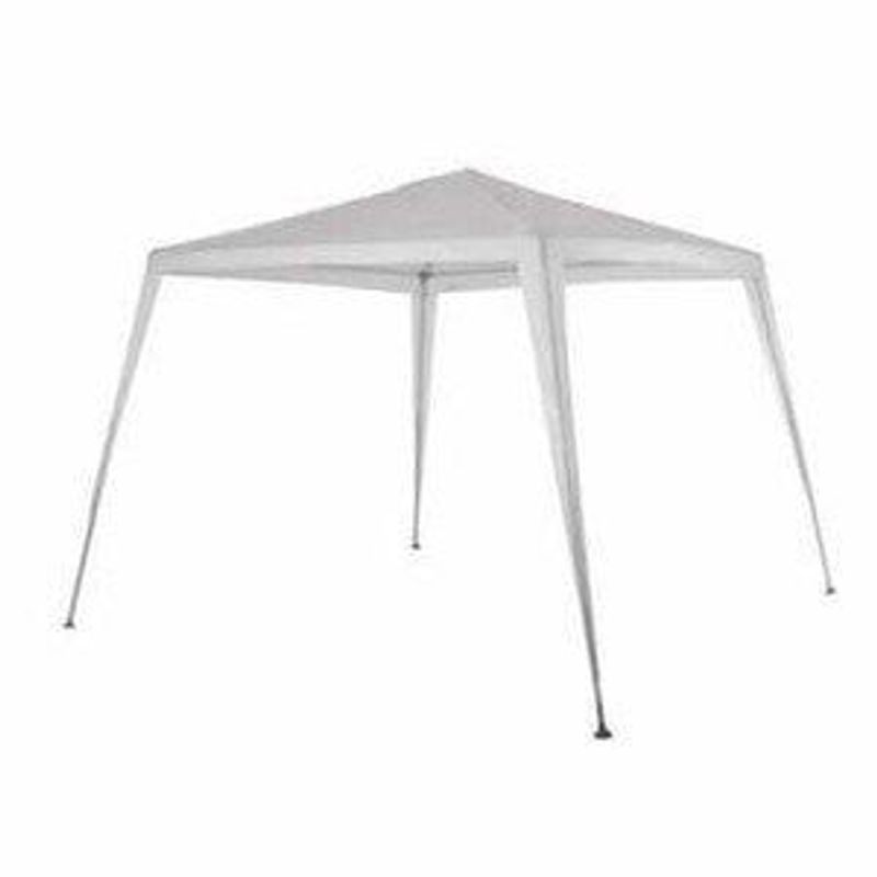 Gazebo de Ráfia Mor 2,40x3,00x2,00m Branco
