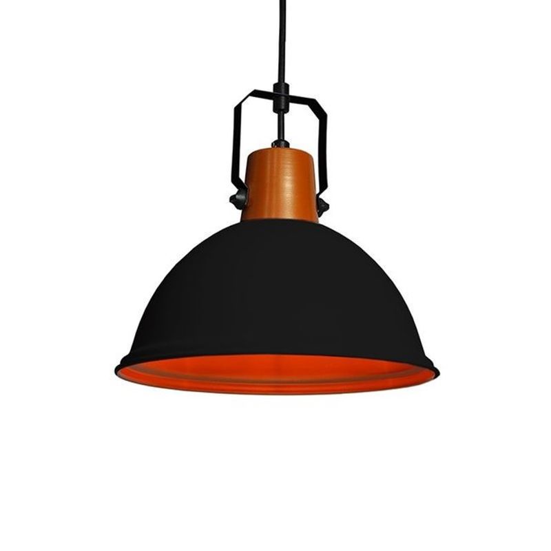 Pendente Taschibra Factory M Preto