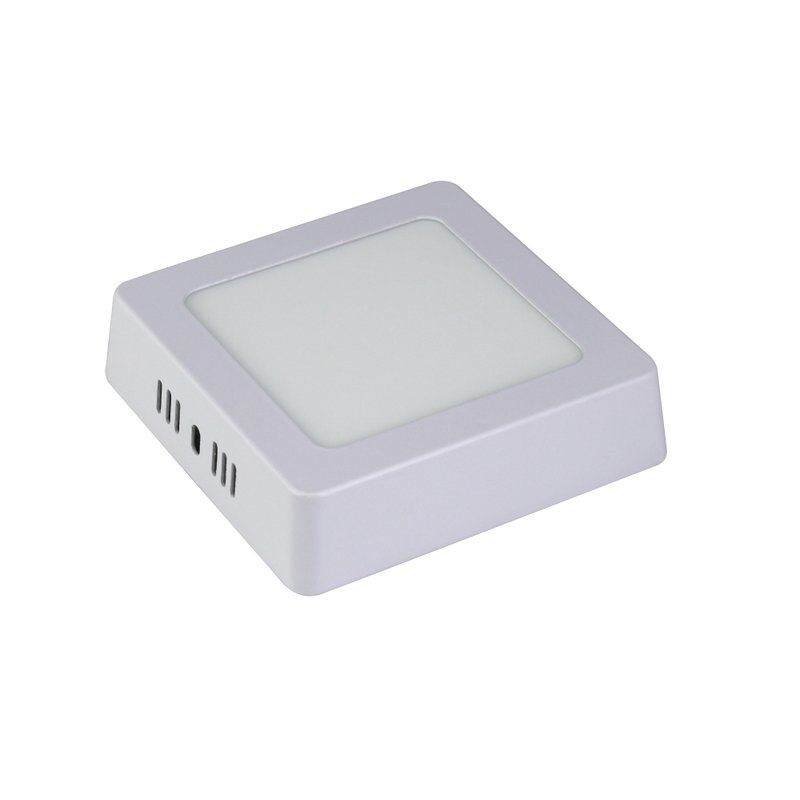 Placa LED Taschibra de Sobrepor Quadrada 6W 6500K Bivolt
