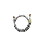 Ligação Flexível Trançada - Gás - Jackwal - 1/2 Pol. x 1,00m Inox - Segurança