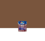 Tinta Esmalte Sintético - Ultra Resistência - Coralit - 3,6L Marrom Alto Brilho - 10 Anos