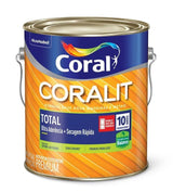 Tinta Esmalte Sintético - Total Balance - Coralit - 3,6L Preto Brilhante - Sem Cheiro