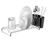 Escorredor de Louças - Compacto - Future - Cromado Rust Free 5 Pratos - Organização