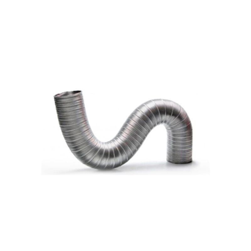 Duto Alumínio Flexível - Westaflex - 90mm 37-150cm Corrugado - Exaustão e Gás