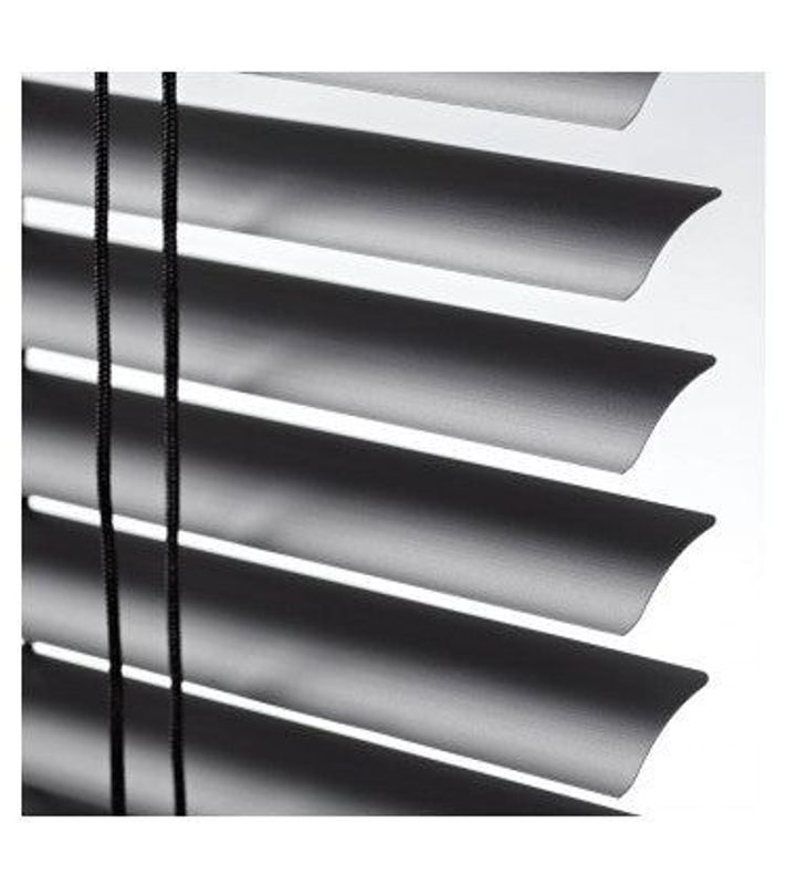 Persiana Horizontal Atlas 160x130cm Preta em Metal e Plástico
