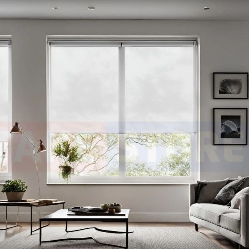 Persiana Rolo Solar Atlas 160x160 Off-White | Proteção UV e Térmica