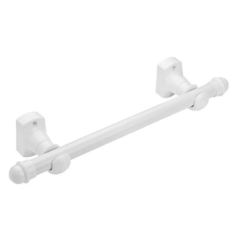 Conjunto de Varão para Cortina 19mm Branco 2m com Acessórios