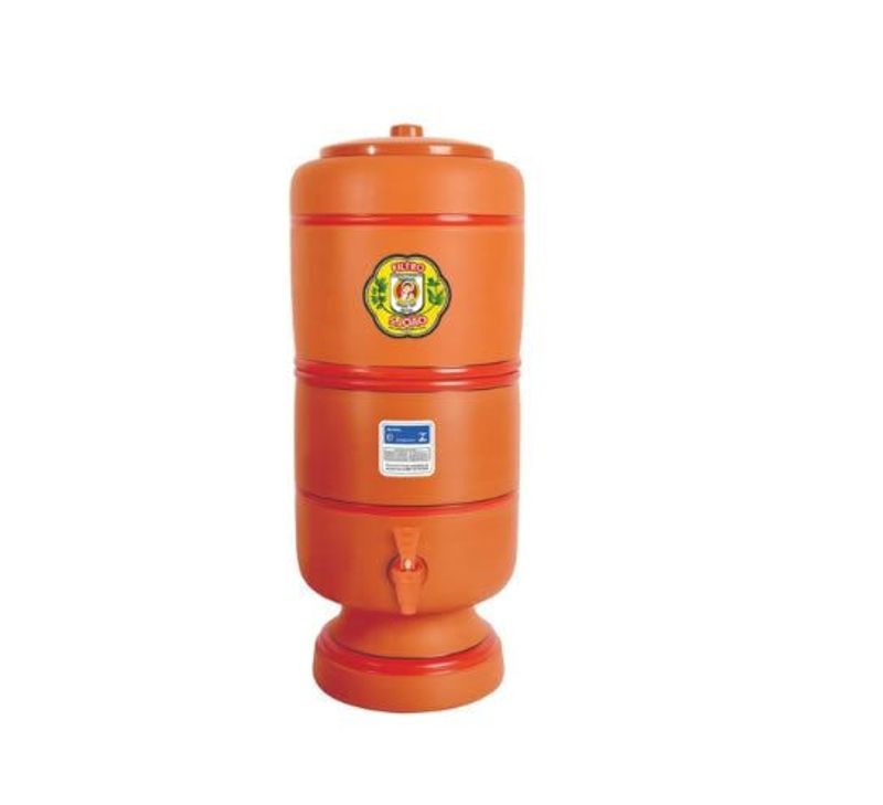 Filtro de Barro Tradicional 4 Litros com 1 Vela