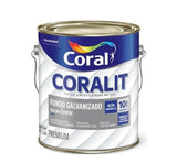 Fundo para Galvanizado e Alumínio Coralit 3,6 Litros Branco Fosco