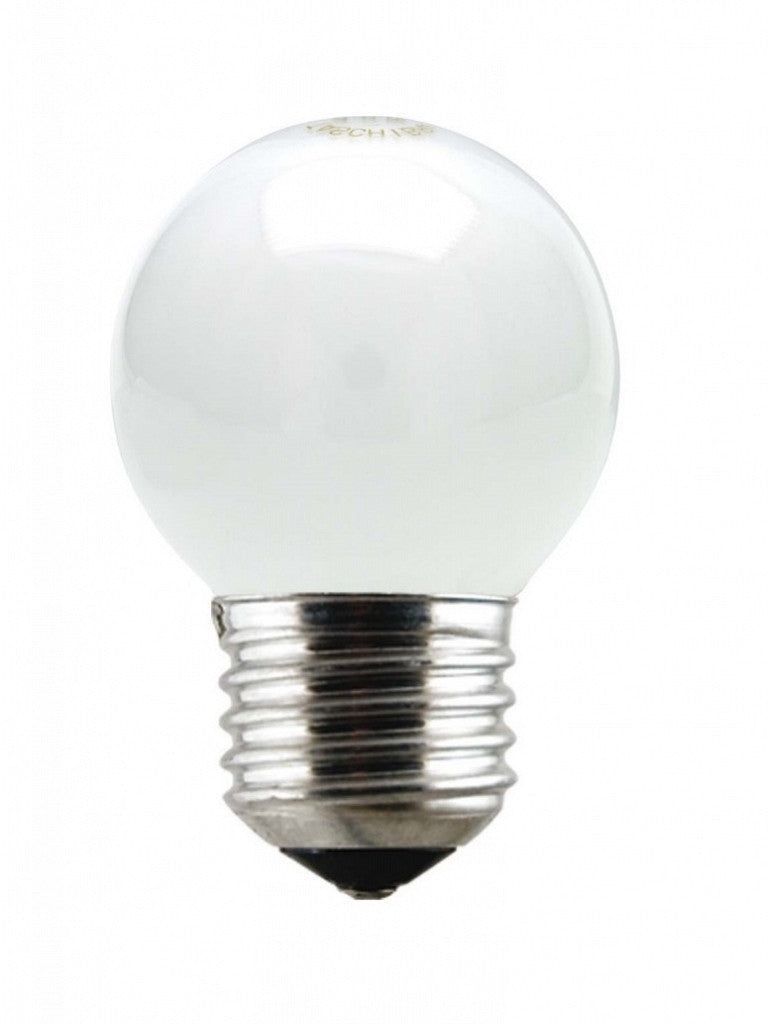 Lâmpada Decorativa Bola Colorida Leitosa 15W E-27